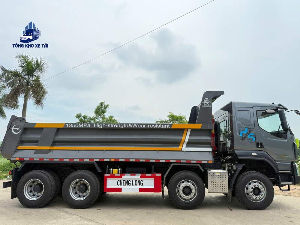 Xe Ben 4 Chân ChengLong H5 360HP Thùng 16 Khối Mới Nhất